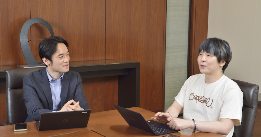（写真左）西村あさひ法律事務所 弁護士 北條 孝佳氏、（写真右）SBテクノロジー株式会社 辻 伸弘氏